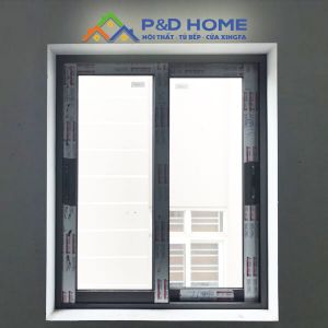 Cửa sổ mở trượt 2 cánh nhôm Xingfa