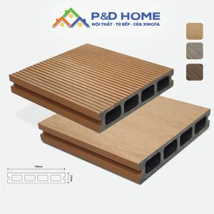 Sàn ngoài trời WPC DK14025B - B.Teak - 25mm